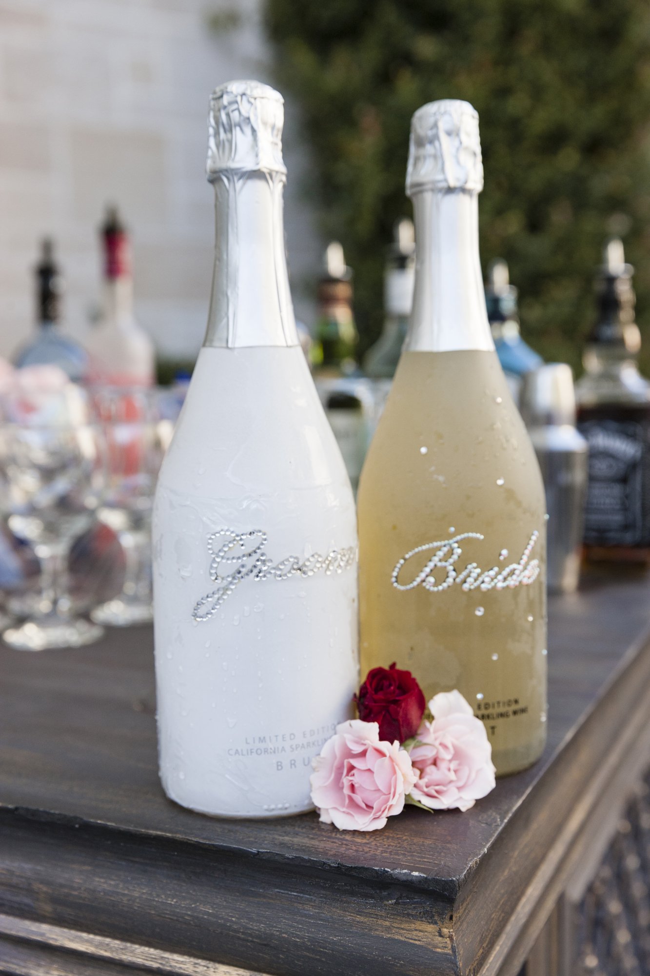 Custom Champagne Bottles