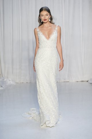 Aubrey by Anne Barge anne-barge-fall-2018-plunging-v-neck-column-gown-of-beaded-embroidery