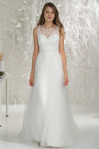 "Stella" Gown & "Windsor" Overlay by Wtoo Brides wtoo-brides-2016-wedding-dress-with-overskirt-and-illusion-neckline