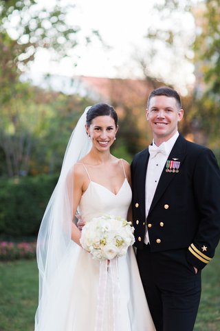 navy wedding uniform