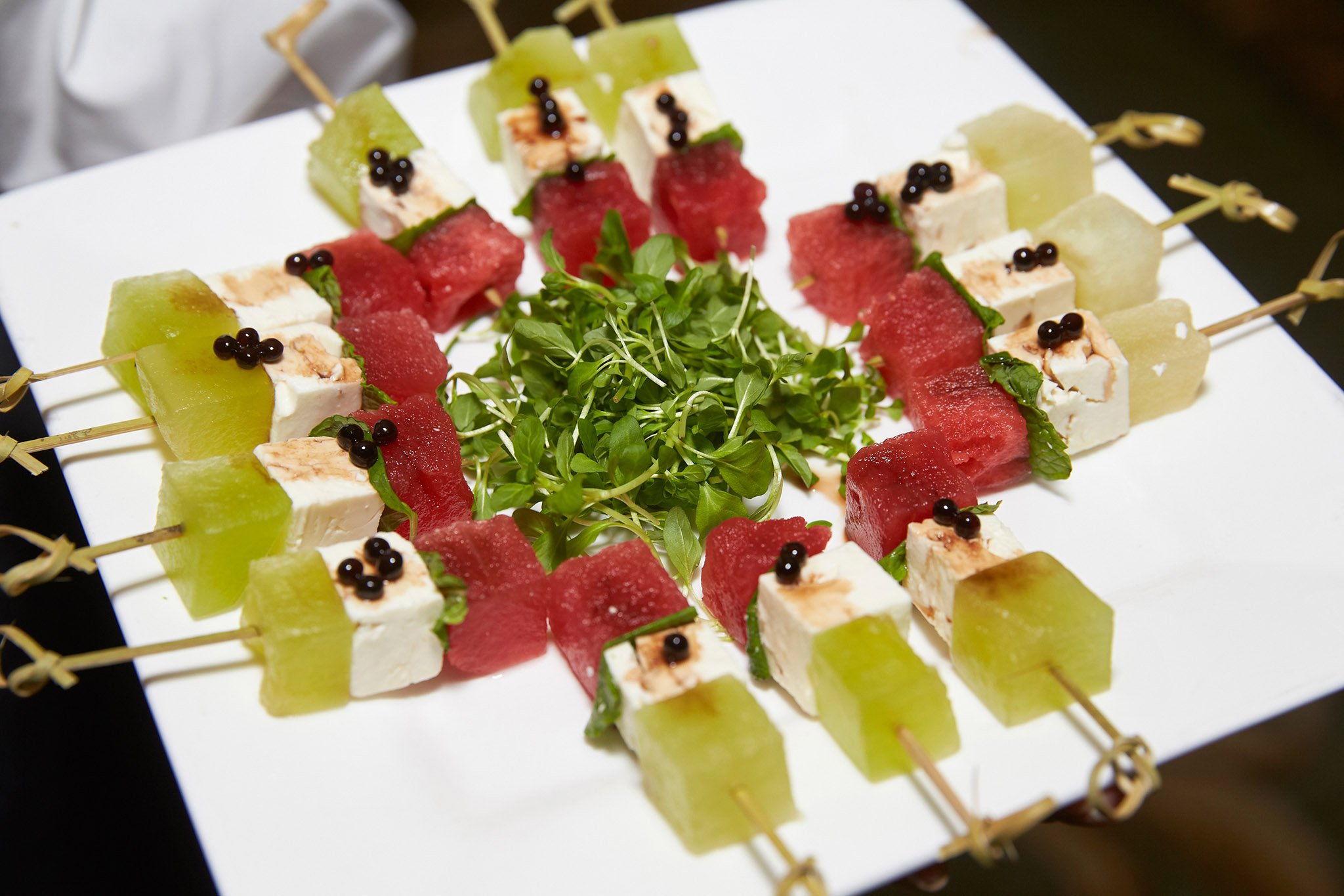 Fruit & Cheese Skewer Hors d'Oeuvres