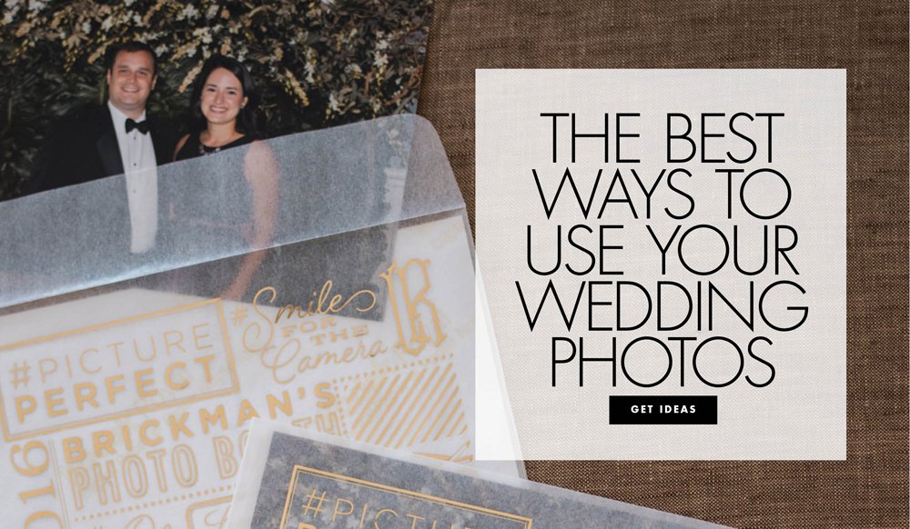 What to Do with Wedding Photos