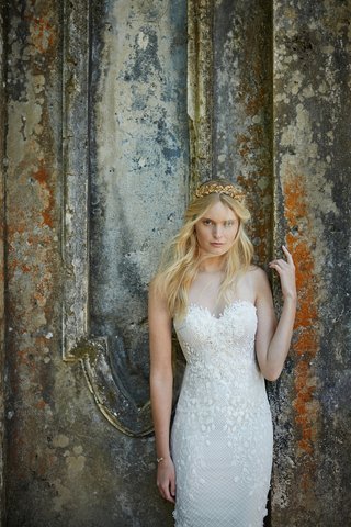 "Ashton" BHLDN Wedding Dress illusion-neckline-beaded-catherine-deane-wedding-dress