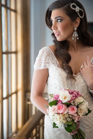 1920s Inspired Bridal Look