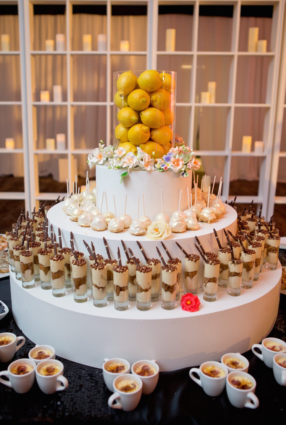 Round Dessert Display