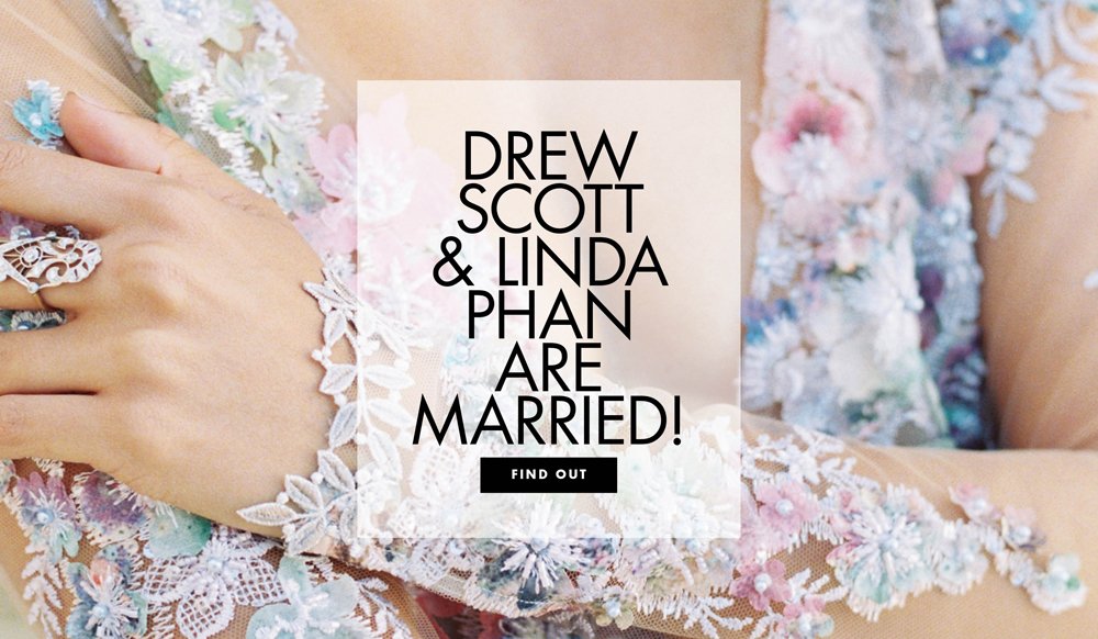 linda phan wedding dress designer Multicolor embroidered wedding dress