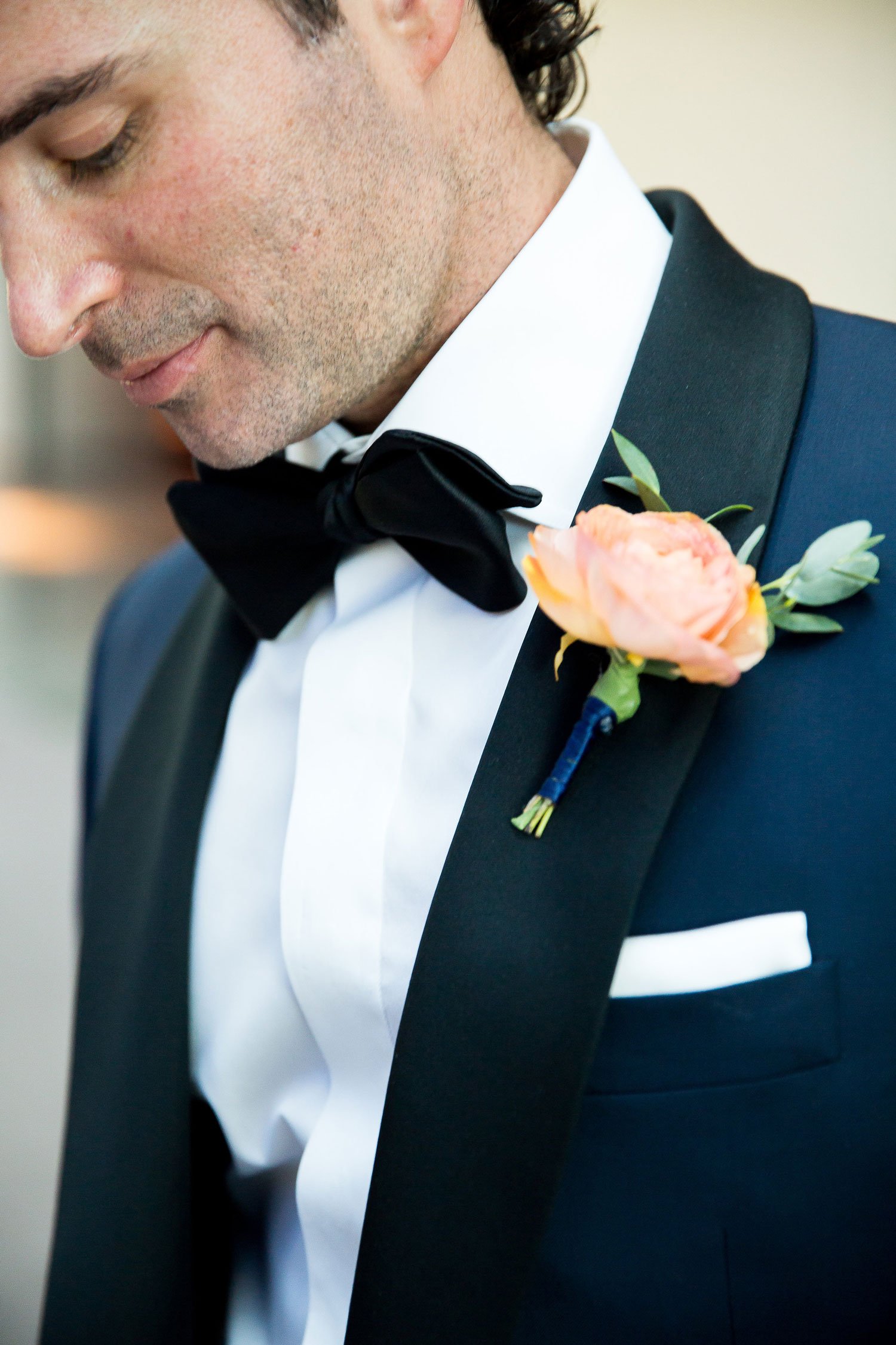 Orange Peach Blazer Tuxedo + Bowtie main image 1