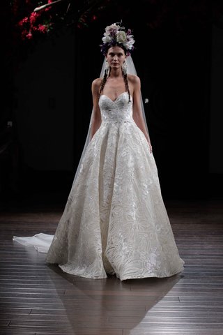 "Rioja" by Naeem Khan strapless-ball-gown-embroidery-wedding-dress-by-naeem-khan-fall-2016