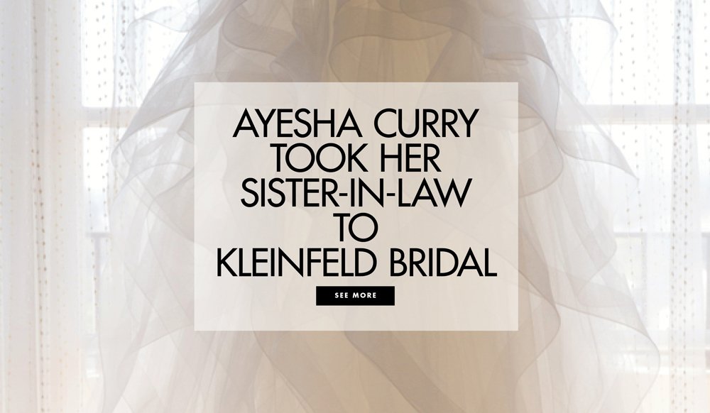 Steph Curry's Sister Said Yes to the Dress!