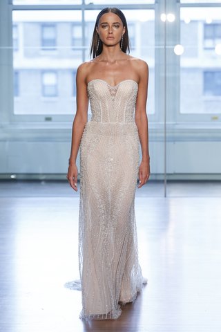 99046 by Justin Alexander 99046-by-justin-alexander-spring-2019-allover-beaded-sweetheart-neckline-fit-and-flare-gown