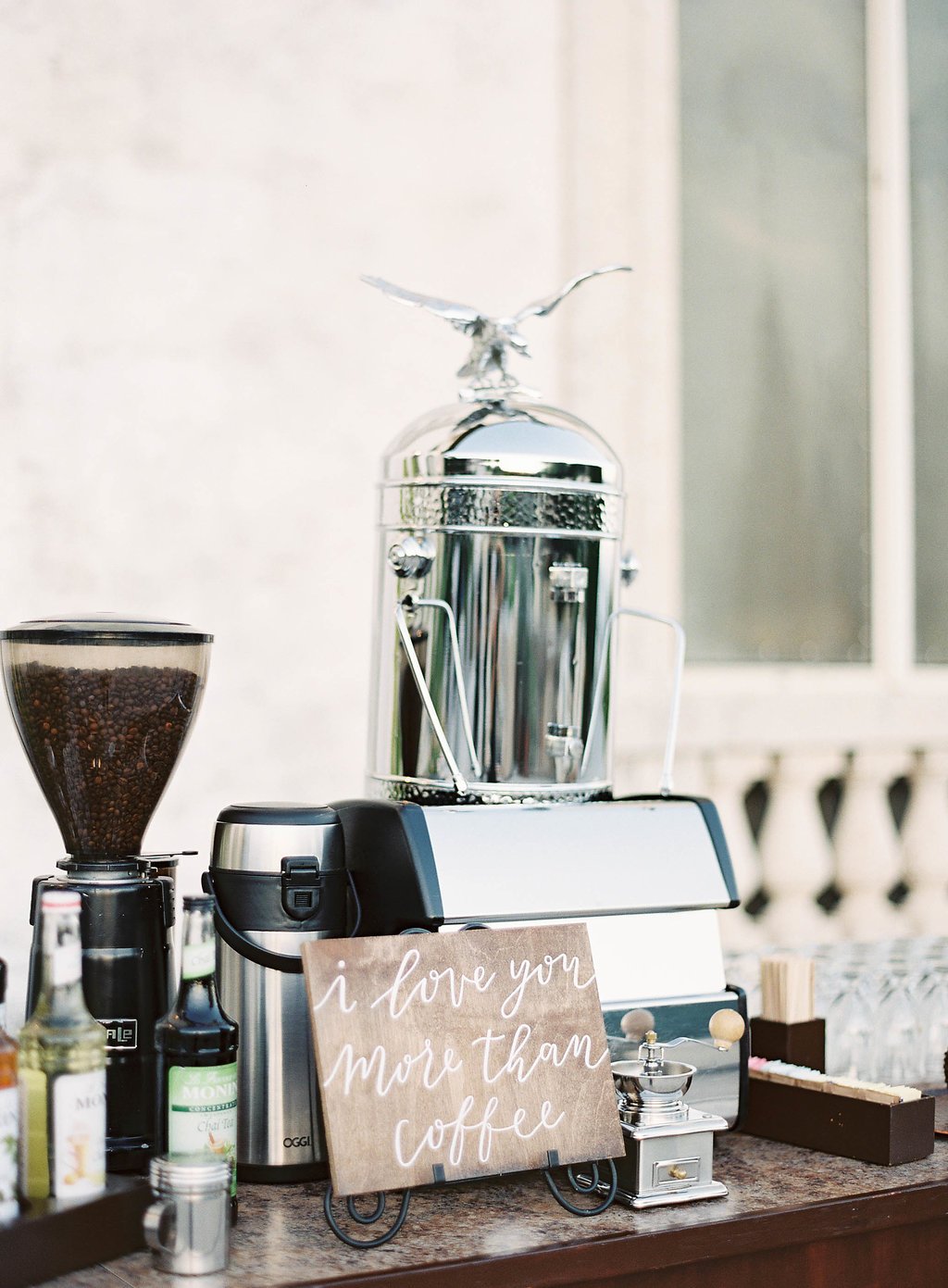 Coffee & Espresso Station Outdoors