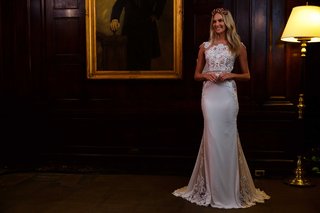 Style 16-109 by Berta berta-bridal-fall-winter-2016-wedding-dress-sheer-embroidered-side-panels-lace-bodice-silky-skirt
