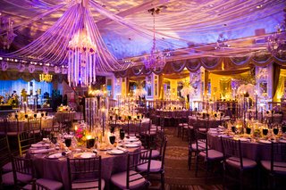 Festive Reception Space pink-and-blue-lighting-in-the-pierre-in-nyc